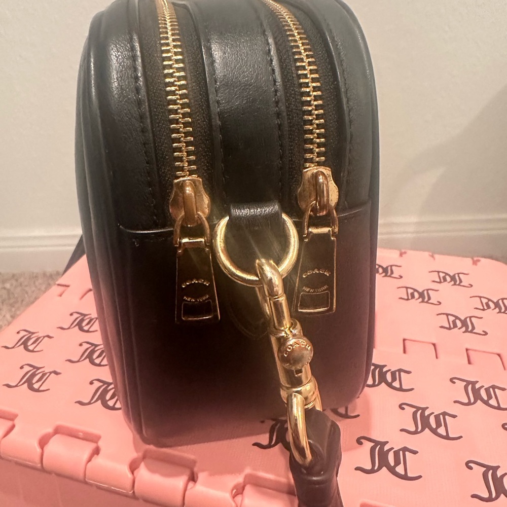 Coach Black Quilted Crossbody Bag - Picture 5 of 5